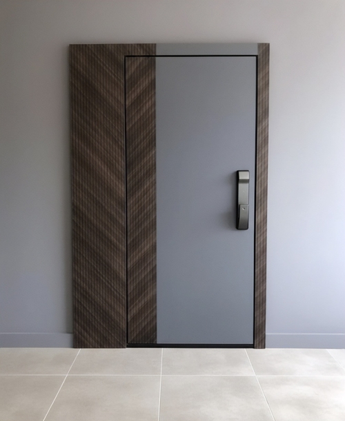 Двухцветная дверь